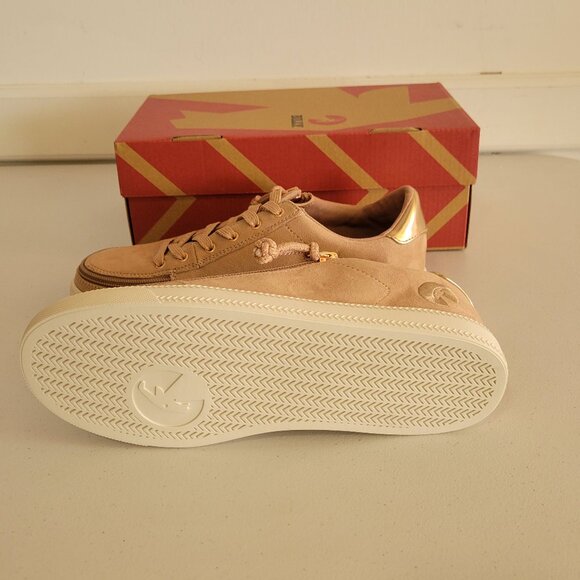 NEW Billy Footwear Women Sneaker Low Top Zip Up Pink Adaptive Size 9.5M KF195 - Picture 4 of 5